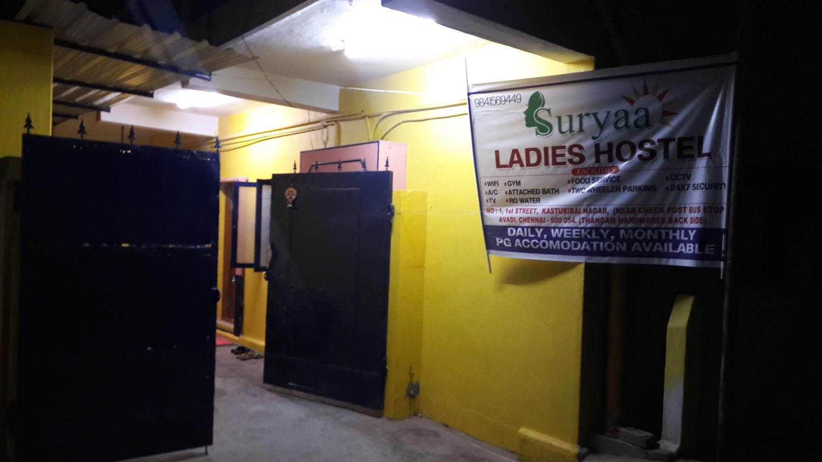 Suryaa women's hostel