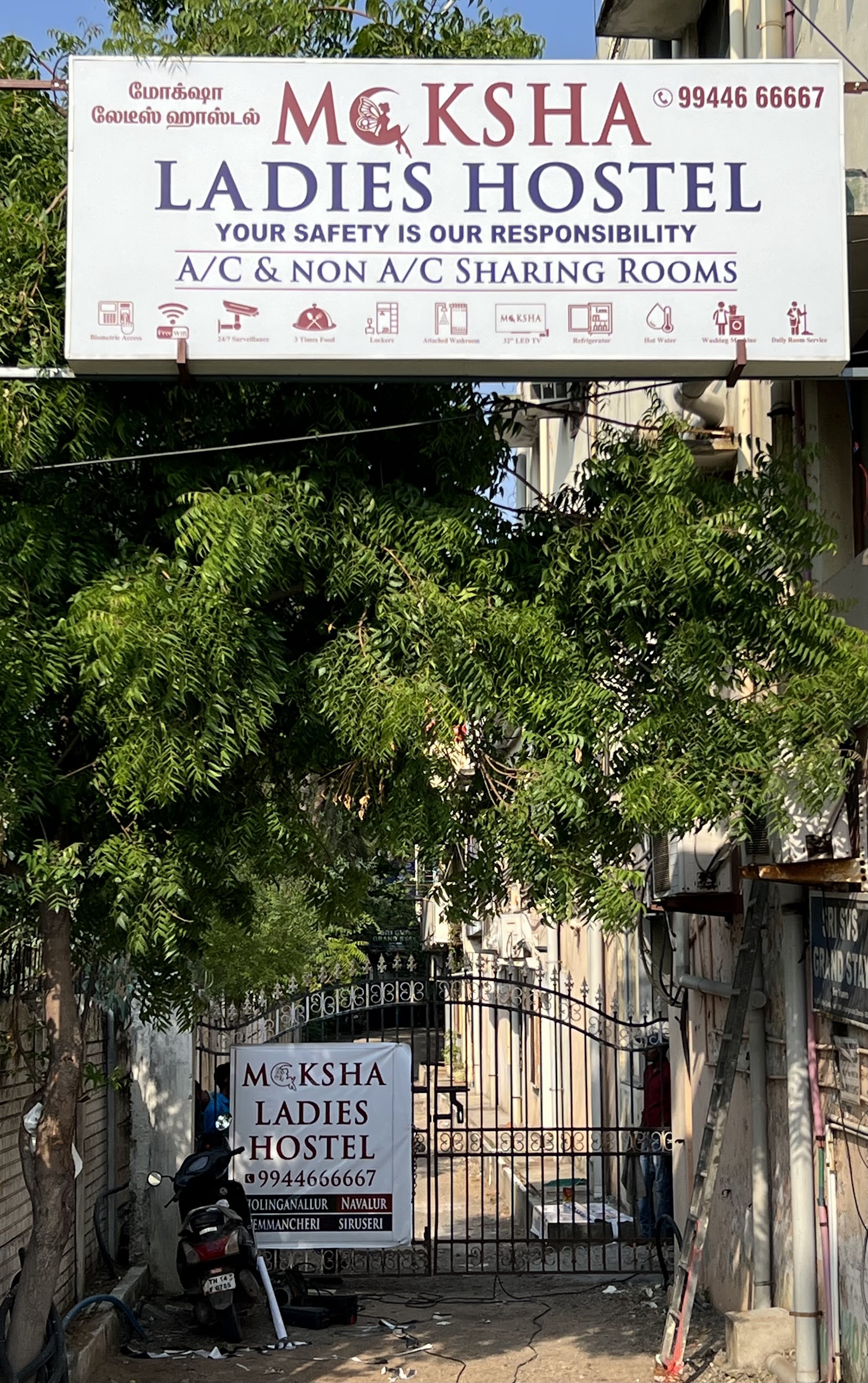 Moksha Ladies Hostel Sholinganallur