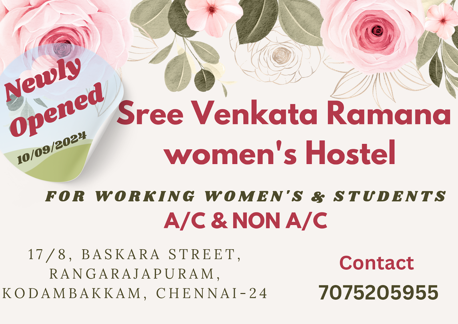 SREE VENKATA RAMANA WOMEN'S HOSTEL