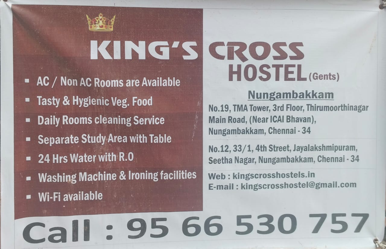 King cross hostel – Gents